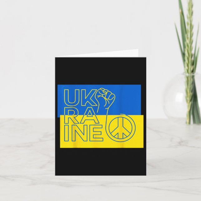 No War - Designs For The Peace Movement  Card (Front)