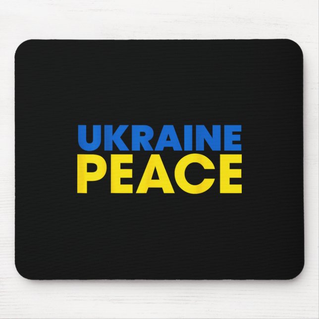 No War - Designs For The Peace Movement  Mouse Pad (Front)