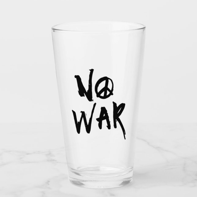 No War Glass (Front)
