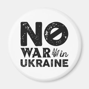No War In Ukraine Magnet