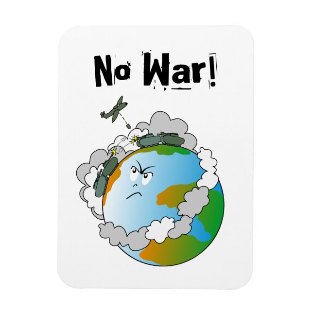 No war! magnet (Vertical)