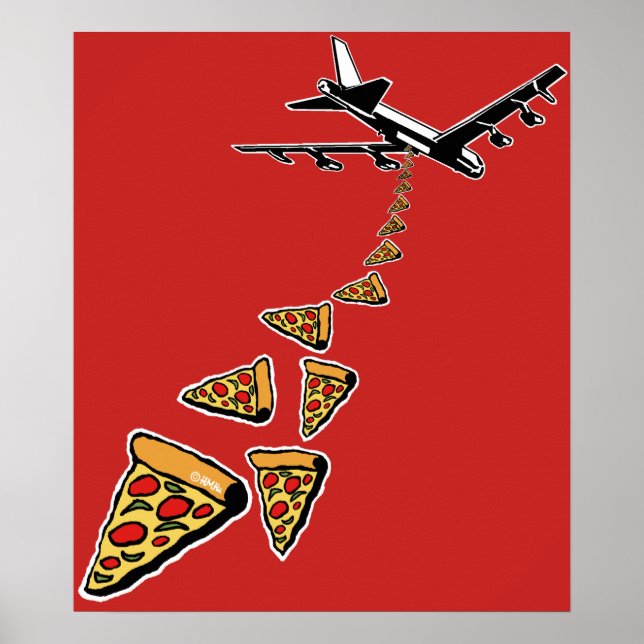 No war more pizza poster (Front)
