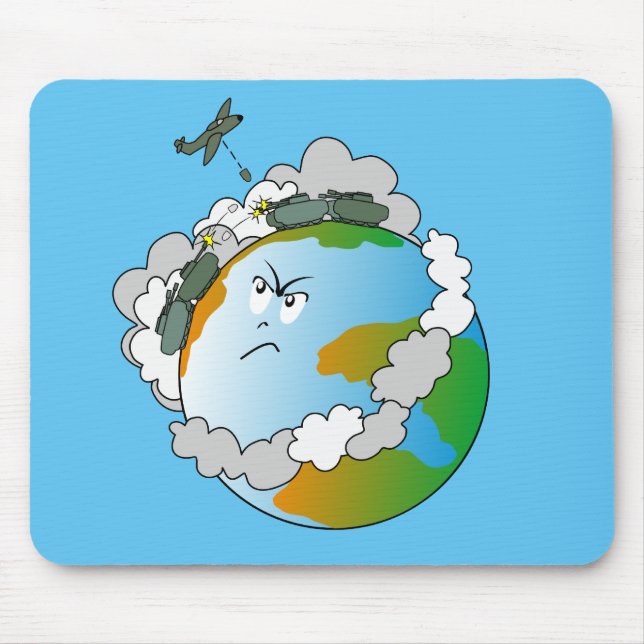 No War! Mouse Pad (Front)