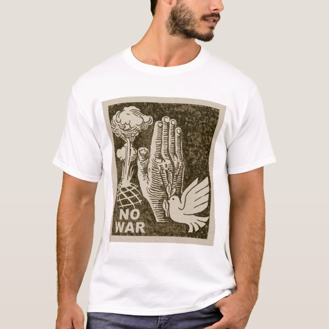 NO WAR Organic T-Shirt (Front)