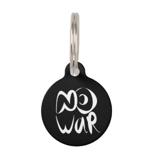 No War Pet Tag