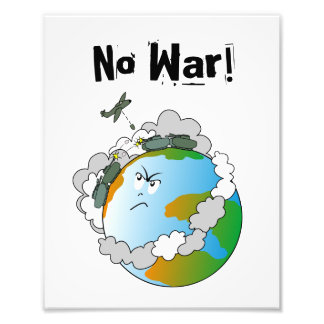 No war! photo print