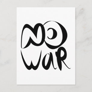 No War Postcard