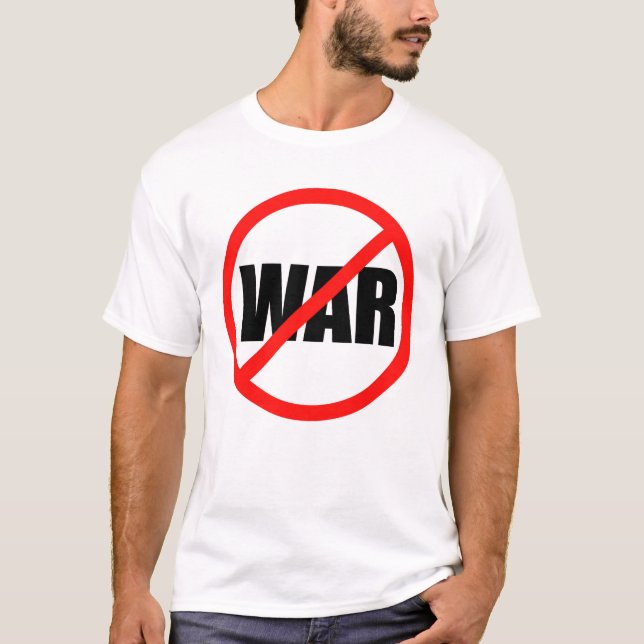 No War Symbol T-Shirt (Front)