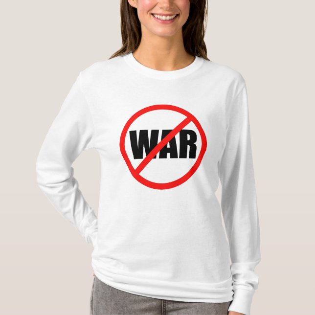 No War Symbol T-Shirt (Front)