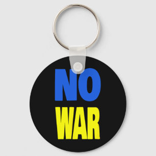 No War Ukraine Key Ring