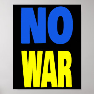 No War Ukraine Poster