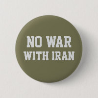 NO WAR WITH IRAN Political Protest