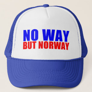 NO WAY BUT NORWAY TRUCKER HAT