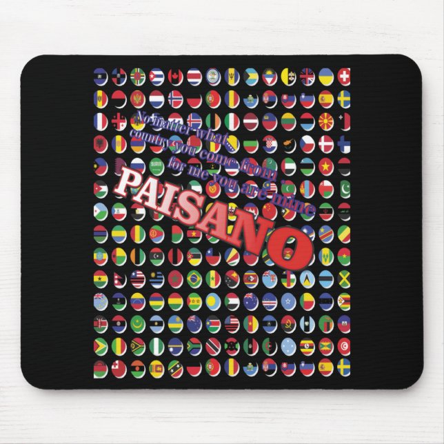 No What Country You Come From  Mouse Pad (Front)