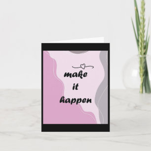 No What It Takes Card