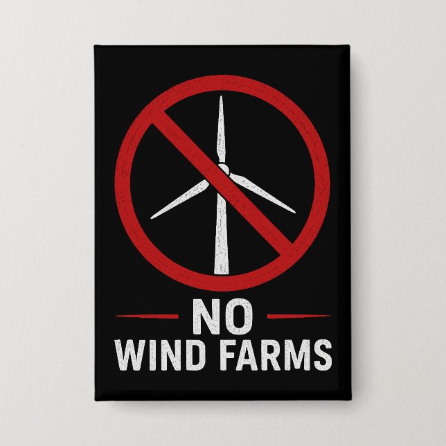No Wind Farms - No Wind Turbines (Front)