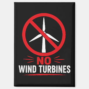 No wind turbines rural protest magnet