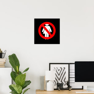 No women sign