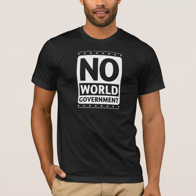 No World Government #1 T-Shirt (Front)