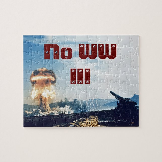 No World War III Jigsaw Puzzle (Horizontal)