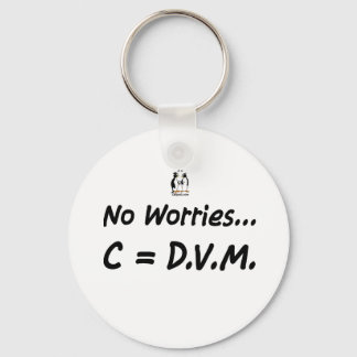 No worries C=DVM Key Ring