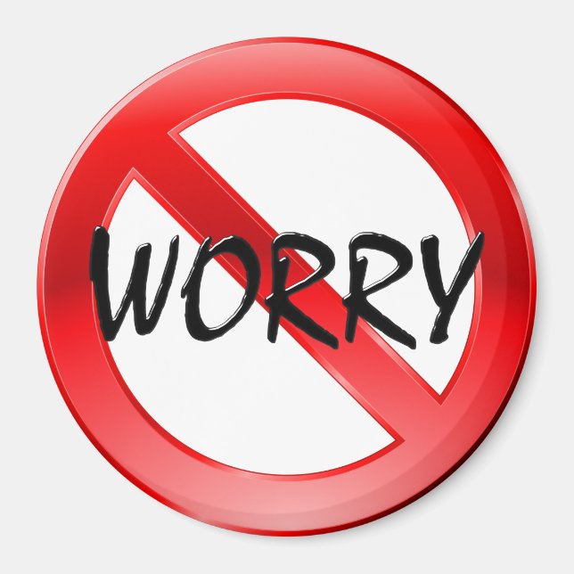No Worry Magnet (Front)