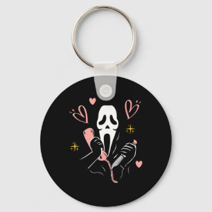 No You Hang Up First Ghost Calling Halloween  Key Ring