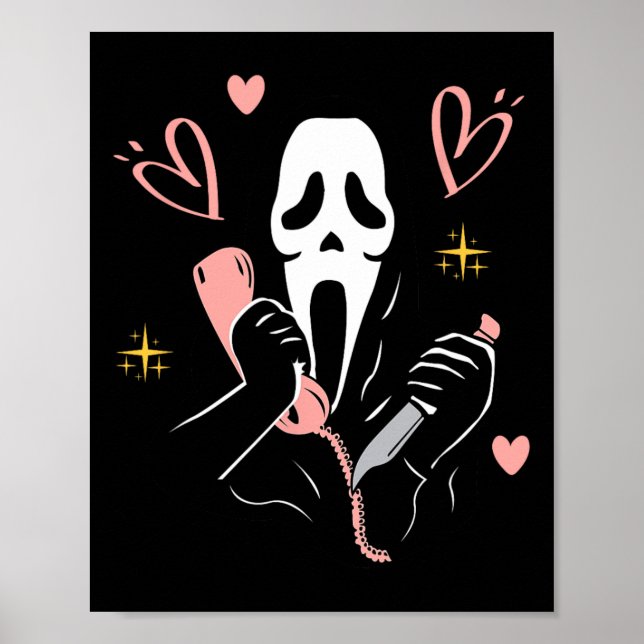 No You Hang Up First Ghost Calling Halloween  Poster (Front)