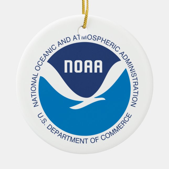 NOAA Christmas Ornament (Front)