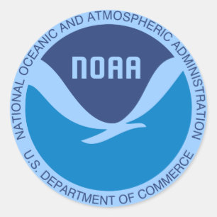 NOAA CLASSIC ROUND STICKER