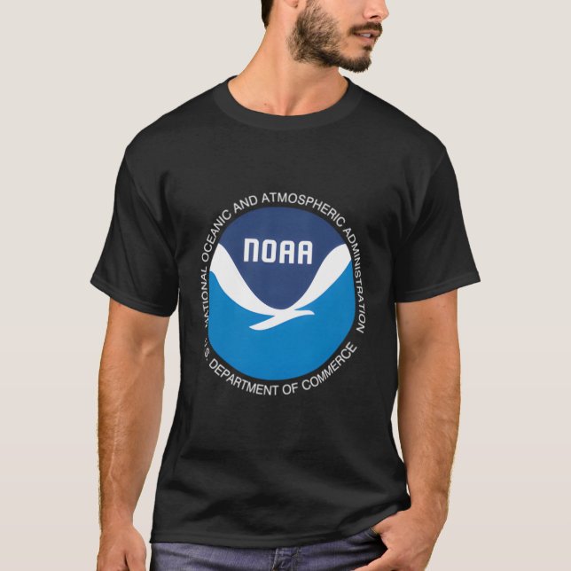 Noaa National Ocean And Atmospheric Aget T-Shirt (Front)
