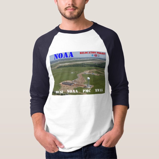 NOAA WEATHER RELOCATION PROJECT - ... - Customised T-Shirt (Front)