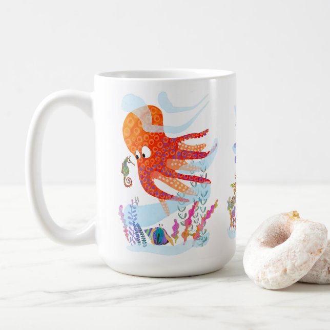 Noah and Friends Mug (With Donut)