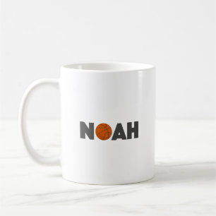 Noah Basketball Coffee Mug