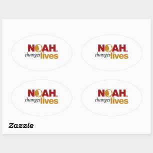 NOAH Changes Lives Sticker