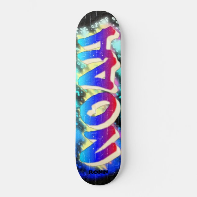 NOAH Customised Graffiti Skateboard (Front)