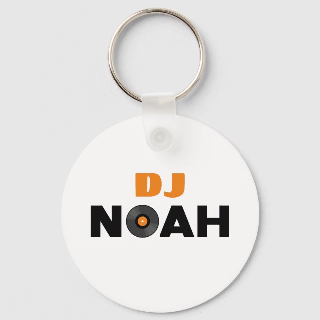 Noah DJ Key Ring (Front)