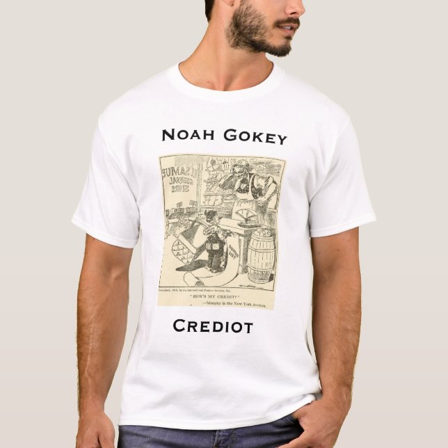 Noah Gokey Men's T - Crediot T-Shirt (Front)