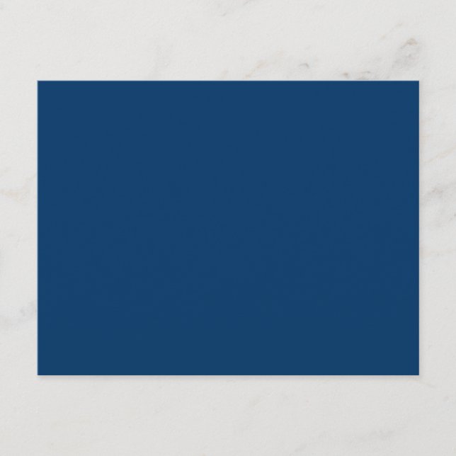 Noah Jack Bar Mitzvah Reception Navy Blue Enclosure Card (Front)