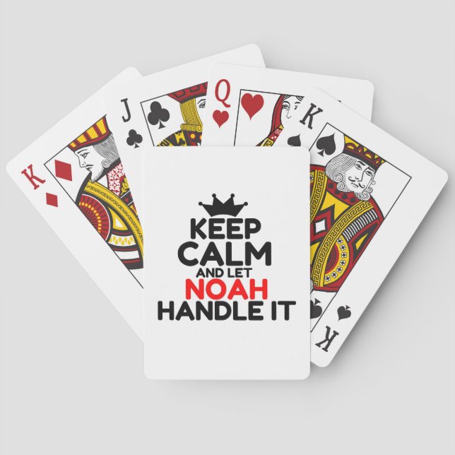 NOAH PLAYING CARDS (Back)