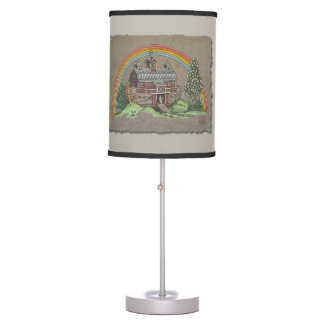 Noah’s Ark Barn Desk Lamps