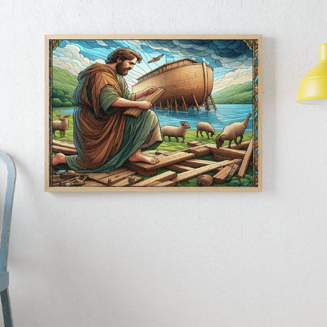 Noah’s Ark Building Salvation’s Vessel Poster (Creator Uploaded)