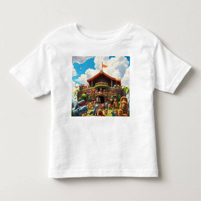 Noah’s Ark Of Joy Toddler T-Shirt (Front)