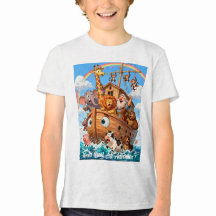 Noah’s Great Ark Adventure - Cute Animals T-Shirt