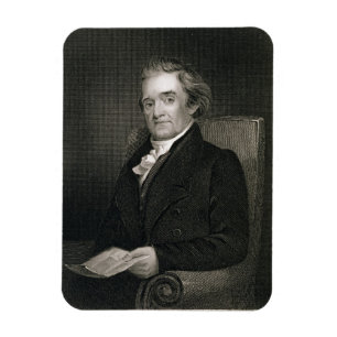Noah Webster (1758-1843) engraved by Frederick W. Magnet