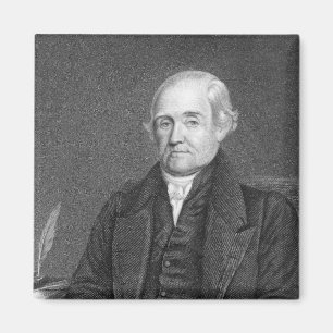 Noah Webster engraved by G. Parker Magnet