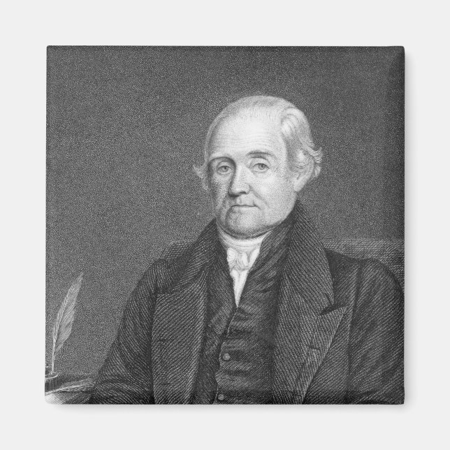Noah Webster  engraved by G. Parker Magnet (Front)