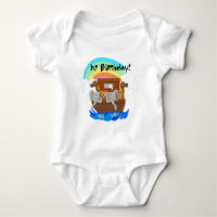Noah's Ark 1st Birthday Tshirts and Gifts