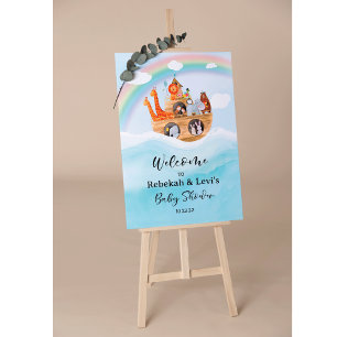 Noah's Ark Arc Welcome Sign