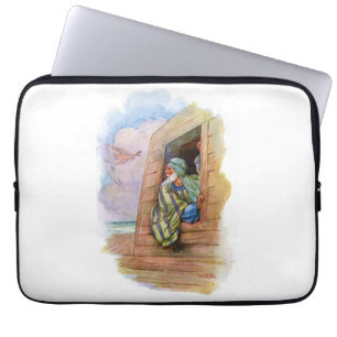 Noah's Ark At Sea Laptop Sleeve